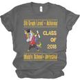 5th Grade Graduation Shirt Dabbing Unicorn Boys Class 2018 Unisex Jersey T-Shirt
