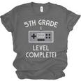 5th Grade Graduation Shirt Level Complete Video Gamer Unisex Jersey T-Shirt