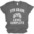 5th Grade Level Complete Gamer Class Of 2025 Graduation Unisex Jersey T-Shirt
