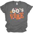 60's Vibe Retro Nostalgia Classic Mixtape Era 1960s Party Unisex Jersey T-Shirt