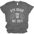6th Grade Graduation Shirt 2018 We Out Graduate Unisex Jersey T-Shirt