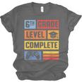 6th Grade Level Complete Shirt Graduation Last Day Of School Unisex Jersey T-Shirt