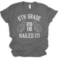 6th Grade Nailed It 2018 Graduation Unisex Jersey T-Shirt