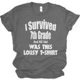 7th Seven Grade Graduation Shirt Boy Girl Graduate Education Unisex Jersey T-Shirt