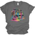 80s 90s Hip Hop Nostalgia Retro Boombox Music Lovers Unisex Jersey T-Shirt