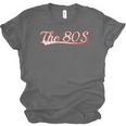 The 80S Eighties Decade Nostalgia Music Vintage Varsity Unisex Jersey T-Shirt