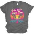 80s Fashion Girls Just Wanna Have Fun 1980s Nostalgia Unisex Jersey T-Shirt