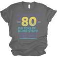 80s Nostalgia Retro Humor So Glad I Grew Up In The 80s Unisex Jersey T-Shirt