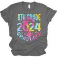 8th Grade Graduate 2024 Graduation Last Day Of School Tie Unisex Jersey T-Shirt