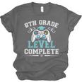 8th Grade Level Complete Graduation 2025 Class Eighth Grade Unisex Jersey T-Shirt