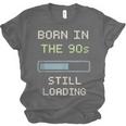 90s Baby Tired Millennial Burnout Nostalgia Parenting Unisex Jersey T-Shirt