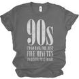 The 90s I'd Go Back For Five Minutes Nostalgia Quote Unisex Jersey T-Shirt
