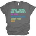 90's Lover Nineties 1990's Born Nostalgia Politics Unisex Jersey T-Shirt