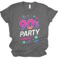 90's Party 90s Nostalgia Retro Rave Dance Music Unisex Jersey T-Shirt 90's Party 90s Nostalgia Retro Rave Dance Music Unisex Jersey T-Shirt