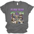 90s Style Bootleg Trendy Sloth Design For Introverts Unisex Jersey T-Shirt