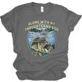 Alone With My Thoughts And Rod Introvert Fishing Antisocial Unisex Jersey T-Shirt Alone With My Thoughts And Rod Introvert Fishing Antisocial Unisex Jersey T-Shirt