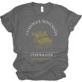 Analogue Nostalgia Typewriter Graphic Unisex Jersey T-Shirt