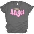 Angel Y2k Aesthetic 2000s Millennial Nostalgia Retro Pink Unisex Jersey T-Shirt