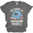 Anti-Social Club Homebody Introvert Hibernate Hermit Shyness Unisex Jersey T-Shirt Anti-Social Club Homebody Introvert Hibernate Hermit Shyness Unisex Jersey T-Shirt