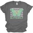 Anti-Social Introvert Butterfly Unisex Jersey T-Shirt Anti-Social Introvert Butterfly Unisex Jersey T-Shirt