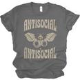 Antisocial Butterfly Quote Socially Selective Introvert Unisex Jersey T-Shirt Antisocial Butterfly Quote Socially Selective Introvert Unisex Jersey T-Shirt