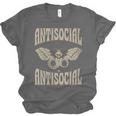 Antisocial Butterfly Quote Socially Selective Introvert Unisex Jersey T-Shirt Antisocial Butterfly Quote Socially Selective Introvert Unisex Jersey T-Shirt