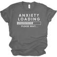 Anxiety Loading Please Wait Anti-Social Introvert Unisex Jersey T-Shirt