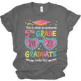 Awesome 5th Grade Graduate Looks Like Class 2023 Graduation Unisex Jersey T-Shirt
