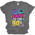 Back To The 90s Nostalgia Cassette Game Console Boombox Unisex Jersey T-Shirt