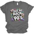 Take Me Back To The 90s Retro Nostalgia Unisex Jersey T-Shirt