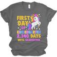 Back To School First Day Of Kindergarten Graduation Unicorn Unisex Jersey T-Shirt