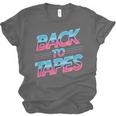 Back To Tapes Retro Cassette Mixtape 80s Nostalgia Unisex Jersey T-Shirt