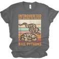Ball Python Snake Introvert Ball Python Unisex Jersey T-Shirt