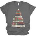 Book Merry Little Christmas Tree Holiday Unisex Jersey T-Shirt Book Merry Little Christmas Tree Holiday Unisex Jersey T-Shirt