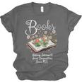 Books That Help Introverts Since 1454 Conversations Unisex Jersey T-Shirt Books That Help Introverts Since 1454 Conversations Unisex Jersey T-Shirt