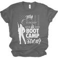 Boot Camp Graduation Military Cousin Support Tee Unisex Jersey T-Shirt