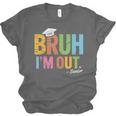 Bruh I'm Out Senior Graduation Unisex Jersey T-Shirt