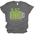 Bsc Completed Bachelor Of Science Graduation 2025 Unisex Jersey T-Shirt