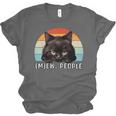 Cat Pun Introvert Anti Social Ew People Kitty Unisex Jersey T-Shirt