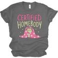 Certified Homebody Trendy Frog Introvert Unisex Jersey T-Shirt Certified Homebody Trendy Frog Introvert Unisex Jersey T-Shirt