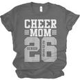 Cheer Mom Senior 2026 Cheerleaders Graduation Mother Unisex Jersey T-Shirt