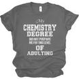 Chemistry Degree Graduation Quote Unisex Jersey T-Shirt
