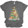 Christmas Books Make You Bright Librarian Teacher Book Lover Unisex Jersey T-Shirt Christmas Books Make You Bright Librarian Teacher Book Lover Unisex Jersey T-Shirt