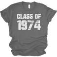 Class Of 1974 High School College Graduation Reunion Unisex Jersey T-Shirt