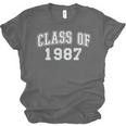 Class Of 1987 Vintage Graduation College High School Reunion Unisex Jersey T-Shirt