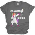 Class Of 2018 Graduation Him Her Unicorn Dabbing Shirt Unisex Jersey T-Shirt