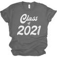Class Of 2021 Graduation School Spirit Her Senior Class Unisex Jersey T-Shirt
