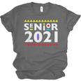 Class Of 2021 Senior Year 90's TV Style Graduation For Grad Unisex Jersey T-Shirt