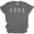Class Of 2022 Senior Cute Dot Graphic Girl Graduation Unisex Jersey T-Shirt