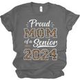 Class Of 2024 Proud Mom Of Senior Class 24 Graduation Unisex Jersey T-Shirt